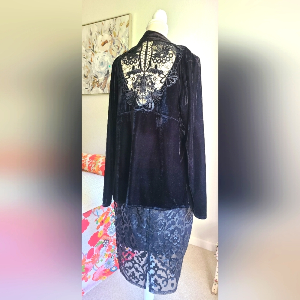 Velvet Cover Sweater